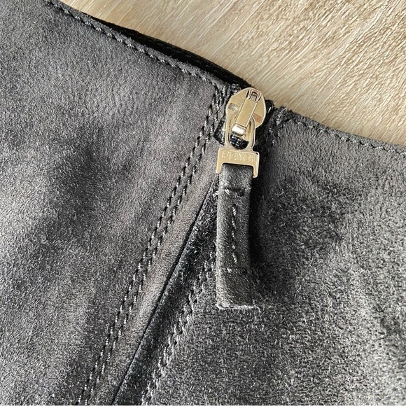 Fendi Suede Full  Leather Heeled Riding Boots - Picture 12 of 16